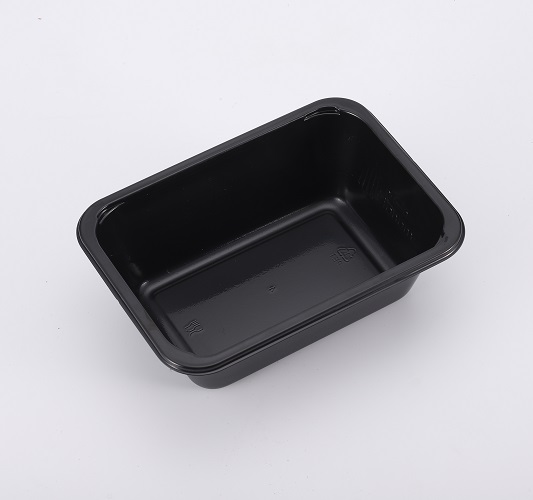 CPET黑色餐盒
